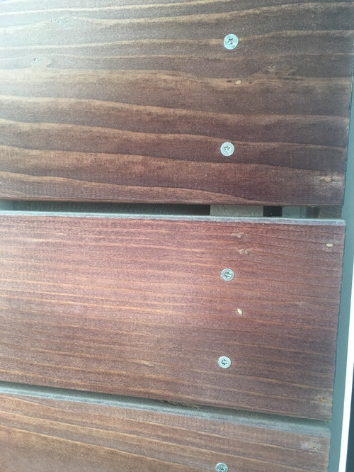 Exterior wood treatment and care