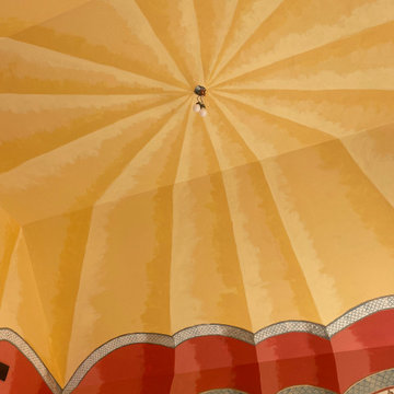 Sunroom tent ceiling