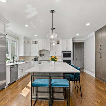 Light Transitional Kitchen