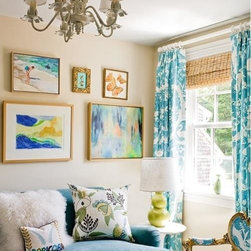 Shades with Side Panels - Curtains