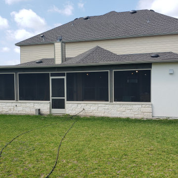 Pflugerville TX Screened Porch