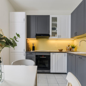 La cucina: nuova gestione degli spazi e relooking