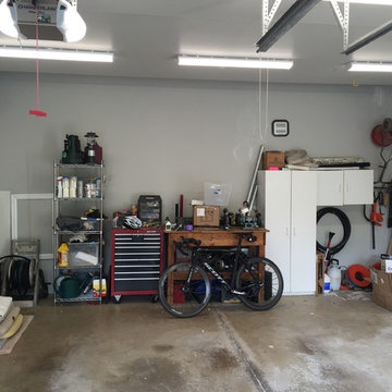 New Albany Garage in White