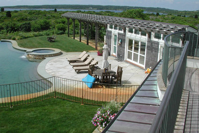 Pool - contemporary pool idea in New York