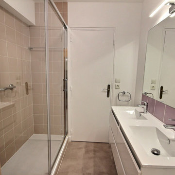 Rénovation complète d'une salle de bain et d'un WC à Saint-Maur-des-Fossés