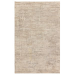 Jaipur Living - Barclay Butera by Retreat Handmade Gray/Cream Area Rug 10'X14' - The Malibu collection by Barclay Butera finds inspiration in the eclectic and global style of its namesake. The hand-loomed Retreat rug showcases a modern abstract design with rich, textural patterning in a serene colorway. Crafted of a soft and inviting blend of wool and luxurious viscose, this gray, cream, and taupe rug grounds rooms with a relaxed, perfectly chic vibe.