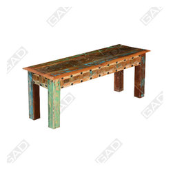 WOODEN BAR SETTEE - Furniture
