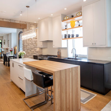 Modern Galley Kitchen