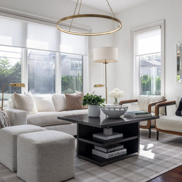 Tradition + Sophistication in the Sunroom