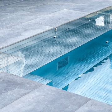 Piscine Inox 11,8 x 3,8 x 1,4 - Hôtel Fleur des Neiges