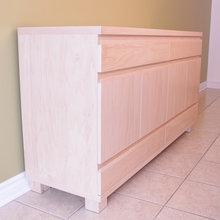Simple Elegance: Armoire and Buffet