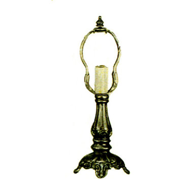 Meyda Tiffany 10519 1 Light Up Lighting Table Lamp Base - Polished Brass