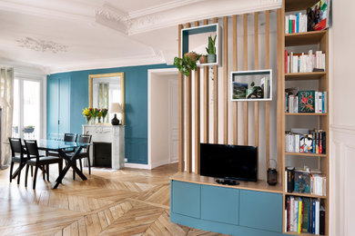 Réalisation d'un salon design.
