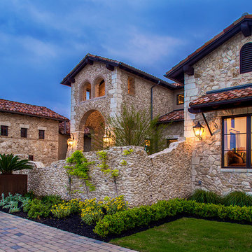 Rustic Villa exteriors