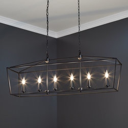 Hillpoint 6-Light Linear Chandelier - Lighting