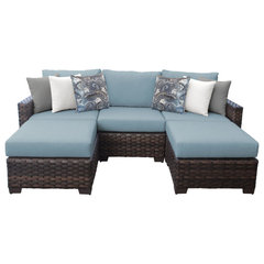 Cane-line Sense 3-Seater Sofa - 7543UAITT