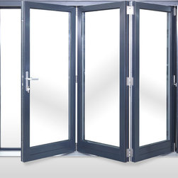 Breeze Panel Folding Glass Wall - Interior Doors