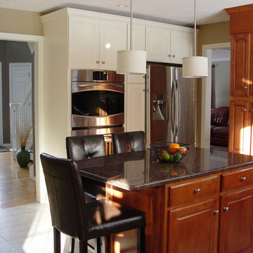 Two-Toned Traditional Kitchen