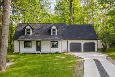 Inspiration for an exterior home remodel in Indianapolis