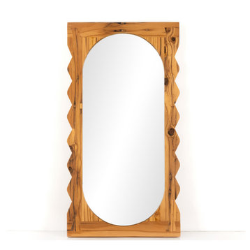Aldrik Mirror, Natural Reclaimed Pine