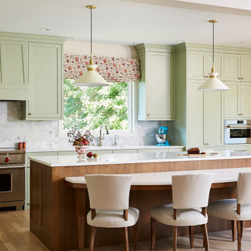 A Soft Green, Open Concept in Plymouth