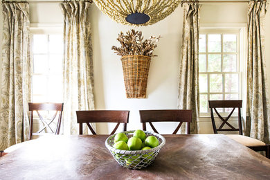 Elegant dining room photo in Atlanta