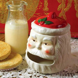 Hungry Santa Milk & Cookie Mug - Holiday Decorations