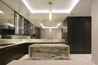 Photo of a contemporary kitchen in London.
