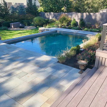 Andover pool and deck