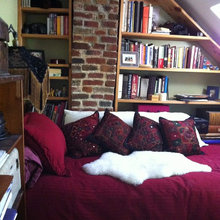 Inside house