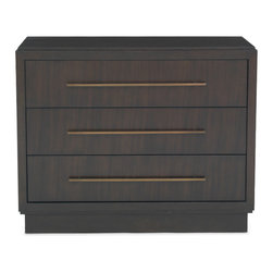 MG+BW Banks Three Drawer Chest - Dressers