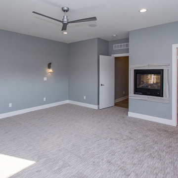 1 1/2 Story Moern Prairie Plan #66118