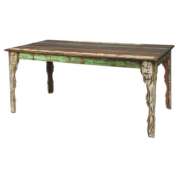 Multi Color 6' Dining Table