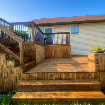 Custom Two Level Deck