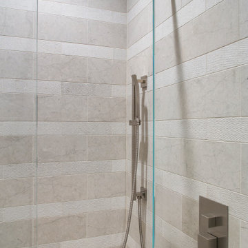 Smooth and Textured Shower Tile