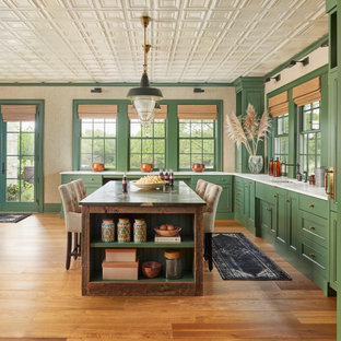 French country kitchen photo in Grand Rapids