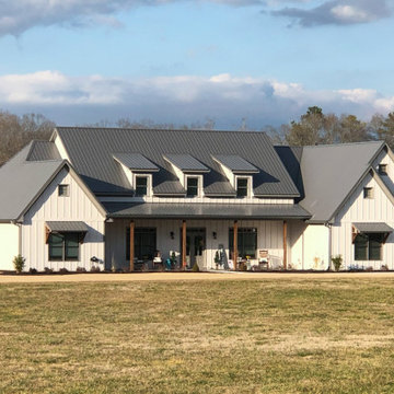 Architectural Designs Exclusive Farmhouse Plan 56442SM Comes to Life in Georgia