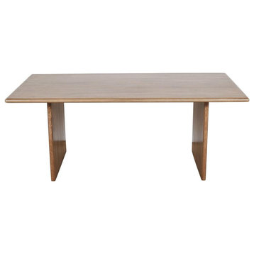 54 Rustic Modern Solid Wood Dining Bench