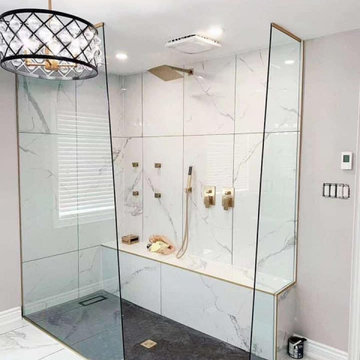 Shower Glass Installation