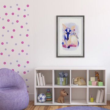 "Enchanting Forester IV" Framed Painting Print
