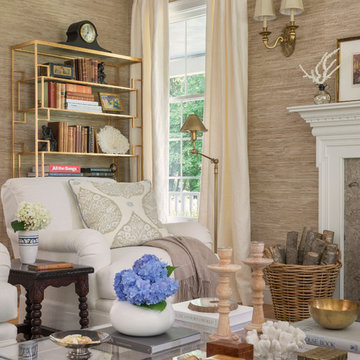 Traditional home in the suburbs