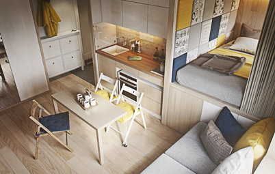 Quadro Room: лаконичная квартира для молодой пары