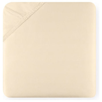 Giotto Fitted Sheets by Sferra, Honey, Full