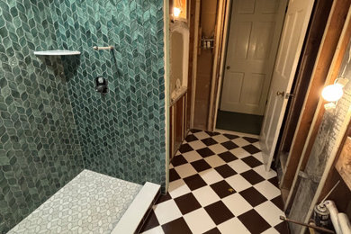 Bathroom - eclectic bathroom idea in Detroit