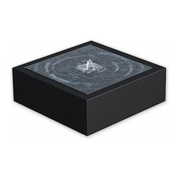Aluminium Square Water Table - Garden Water Features
