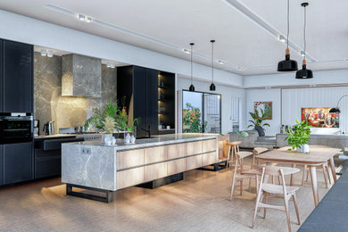 Example of a kitchen design in San Francisco
