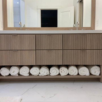 Eclectic Stained Vanity