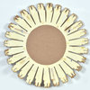 Sundial Mirror, Gold, 90x90 cm