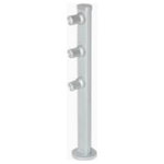 Jesco Lighting - Jesco Lighting SD105CC082560-S Mizar - 8 Inch Vertical Pole - The SD105CC series is available in three fixed lenMizar 8 Inch Vertica Silver *UL Approved: YES Energy Star Qualified: n/a ADA Certified: n/a  *Number of Lights:   *Bulb Included:Yes *Bulb Type:LED *Finish Type:Silver