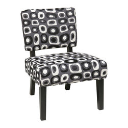 Twilight Grey Accent Chair - Avenue Six Jasmine Accent Chair - Armchairs And Accent Chairs